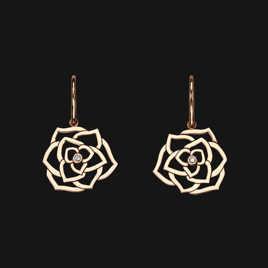 1A Wire Bloom Earrings