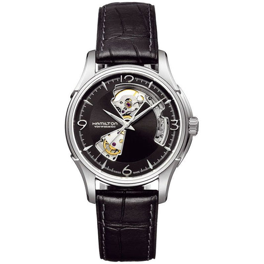 Mens Hamilton Jazzmaster Open Heart Automatic Watch H32565735