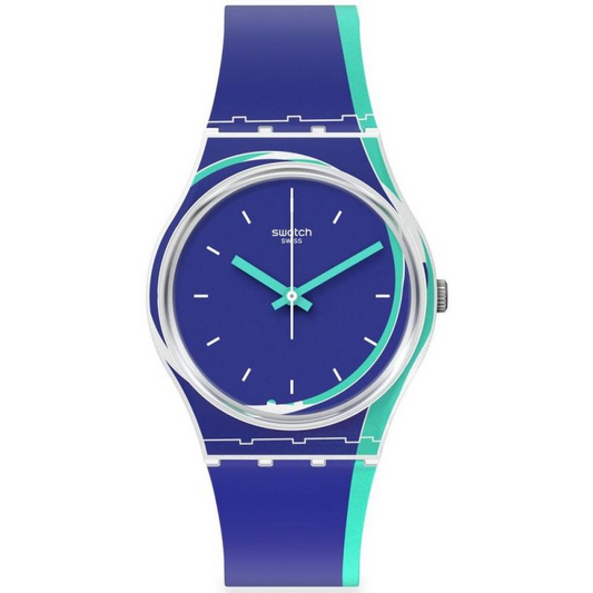 Unisex Swatch Blue Shore Originals Watch GW217