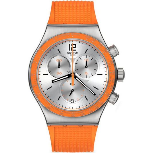 Gents Swatch Hyperbrights Irony Chrono Watch YVS483